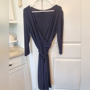 Chaps deep navy blue evening dress, XL